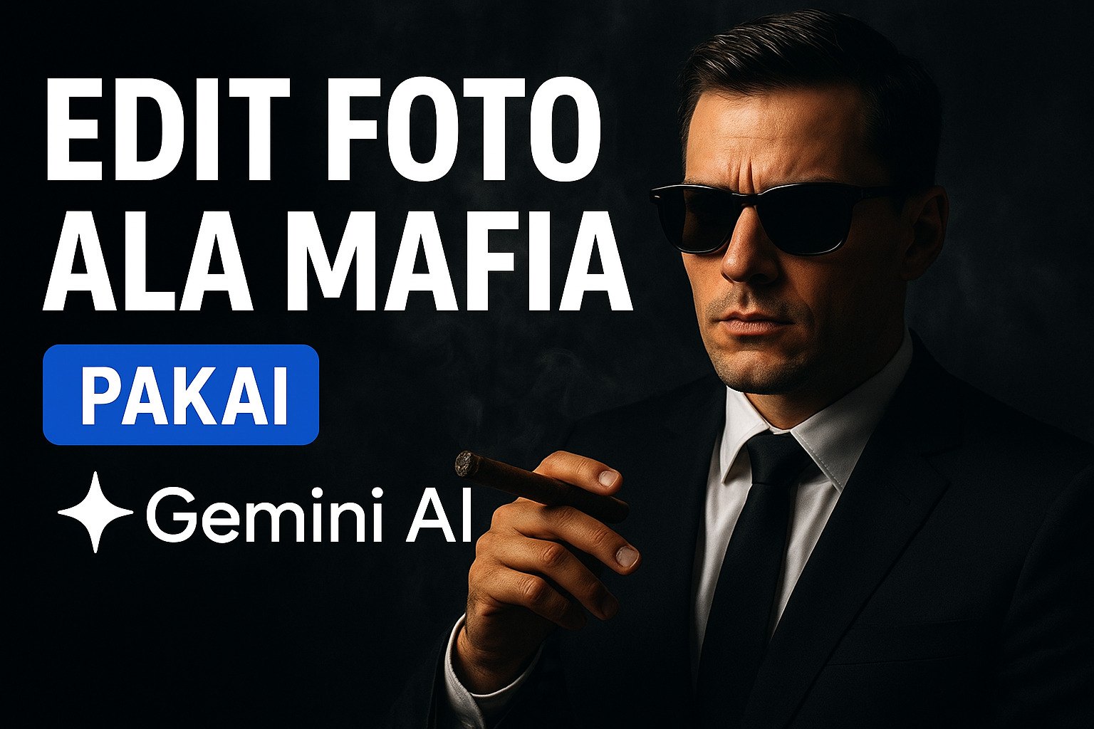 Cara Edit Foto Ala Mafia Pakai Prompt Gemini AI, Hasilnya Realistis