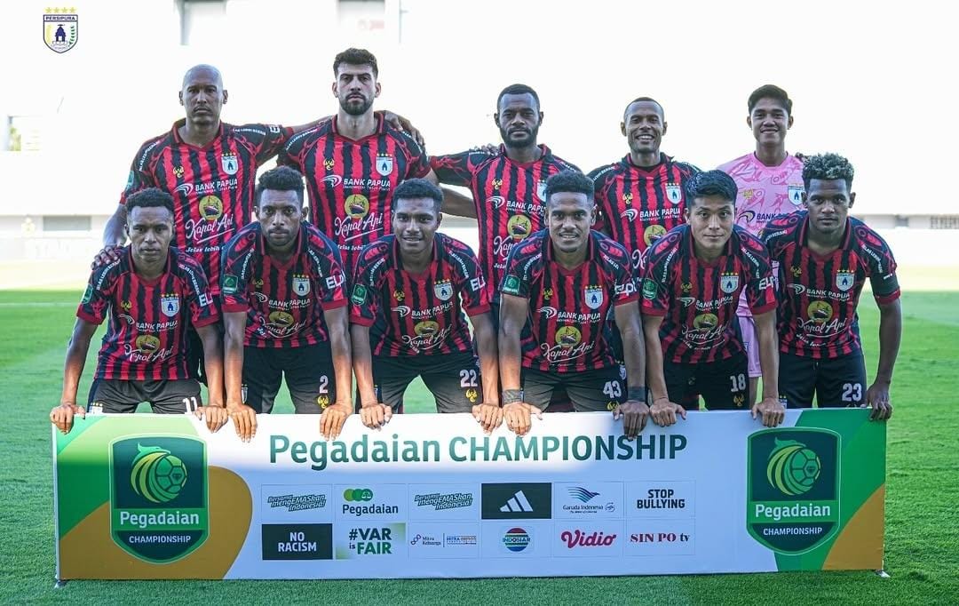 Persipura Jayapura Gagal Maksimalkan Peluang, Pulang dengan Satu Poin di Parepare