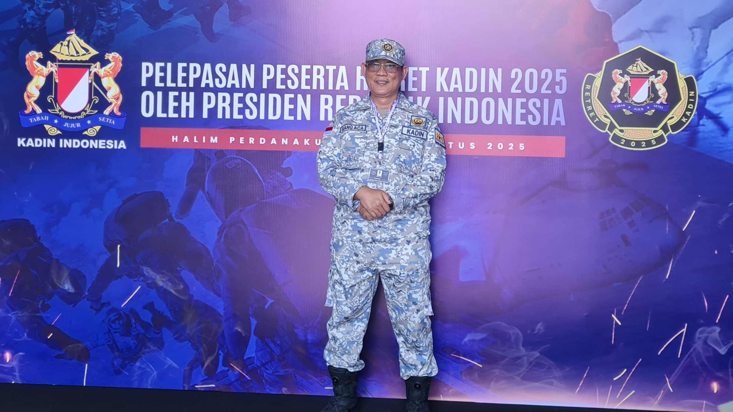Retret Kadin 2025 di Magelang, Bang Aca Tekankan Semangat Kebangsaan