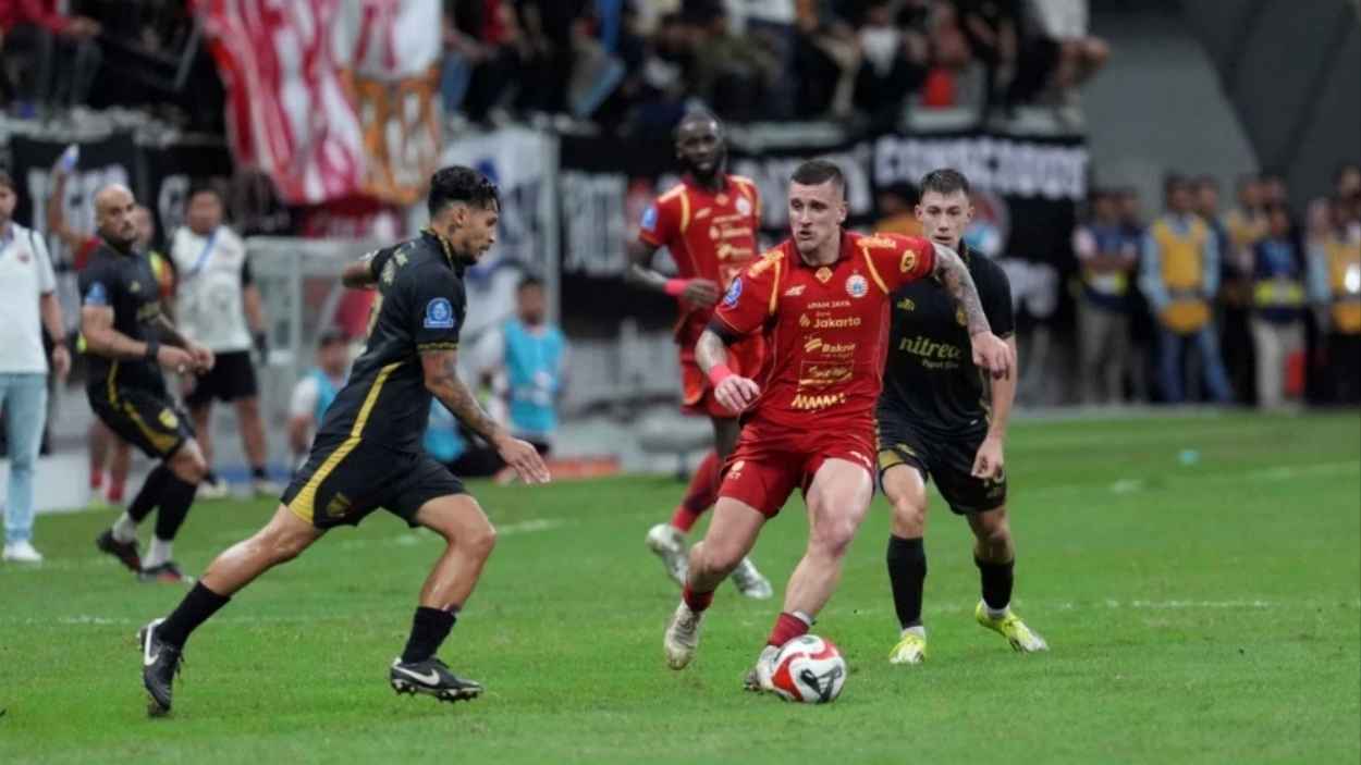 Persija Ditahan Borneo FC 2-2 di JIS, Mauricio Soroti Banyak Peluang Terbuang