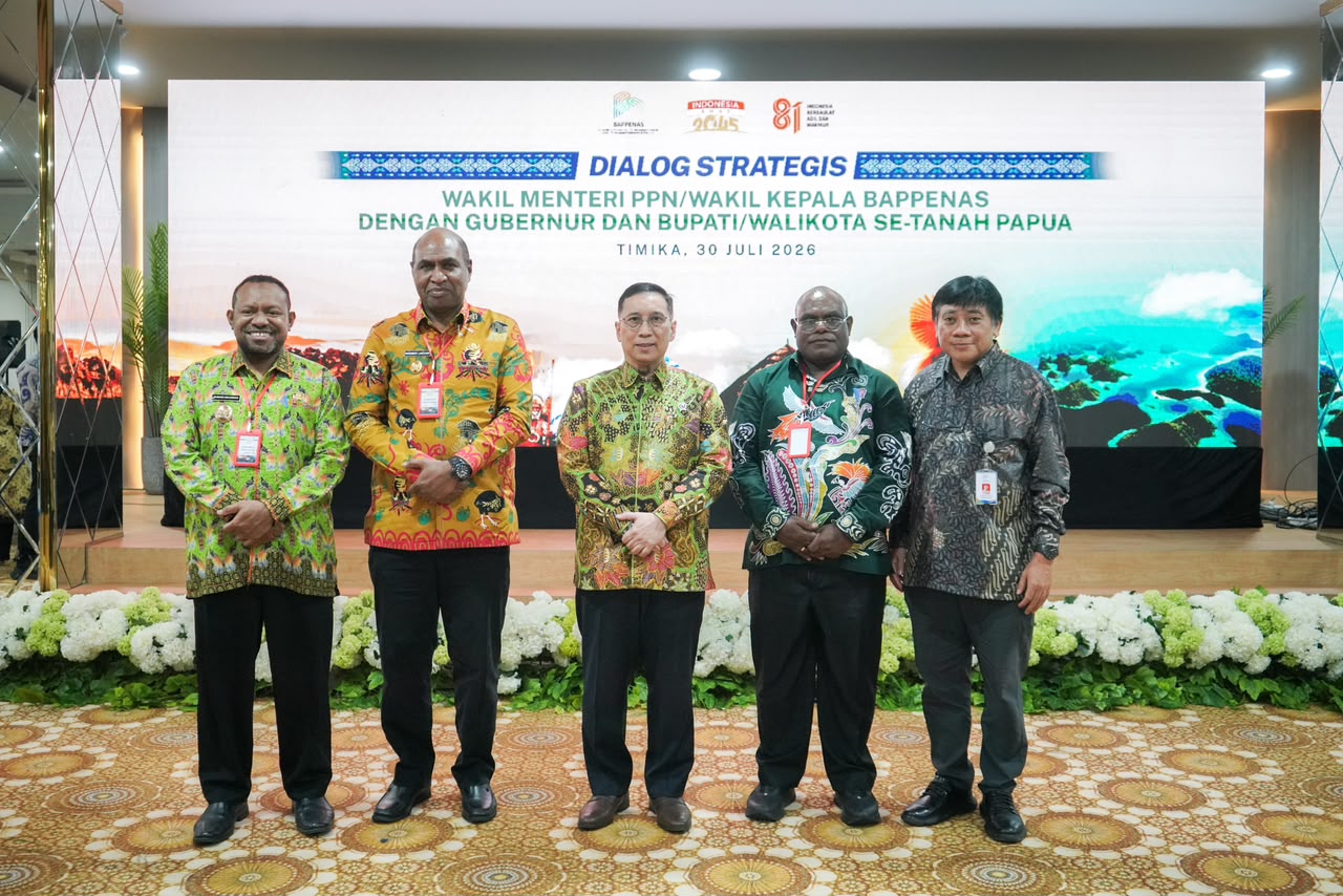 Bappenas dan Kepala Daerah Sepakat Percepat Implementasi RAPPP 2025–2029 di Papua