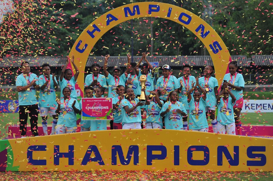 Papua Pegunungan Pertahankan Gelar Juara Piala Pertiwi 2025