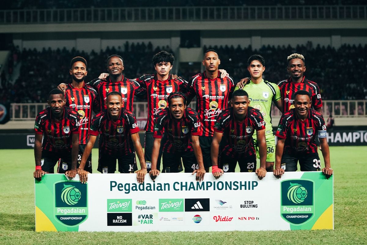 Mengusung Misi Kebangkitan, Ini Kekuatan Skuad dan Peluang Persipura Promosi ke Liga 1 Super League