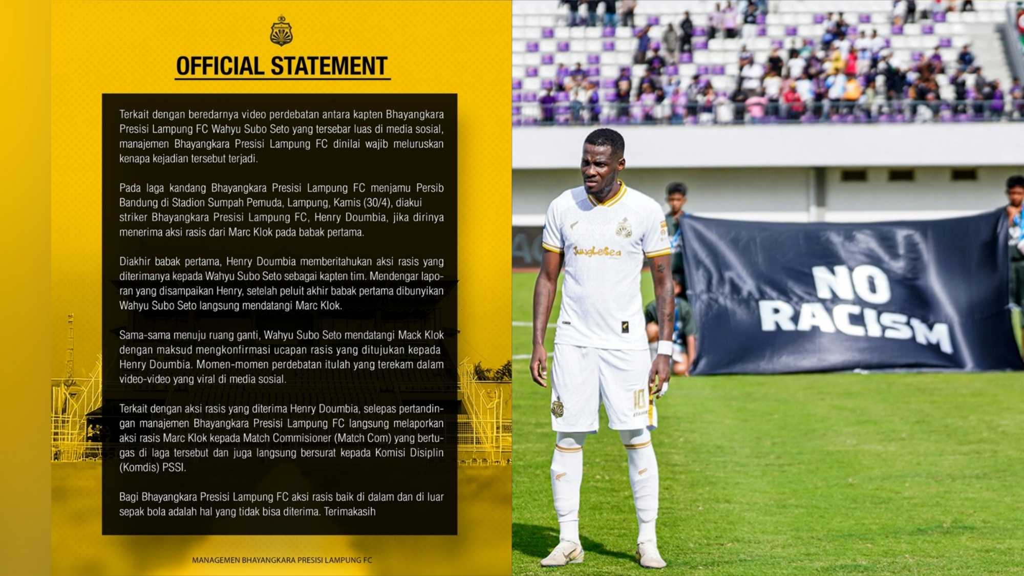 Bhayangkara FC Laporkan Marc Klok ke Komdis PSSI soal Dugaan Rasisme