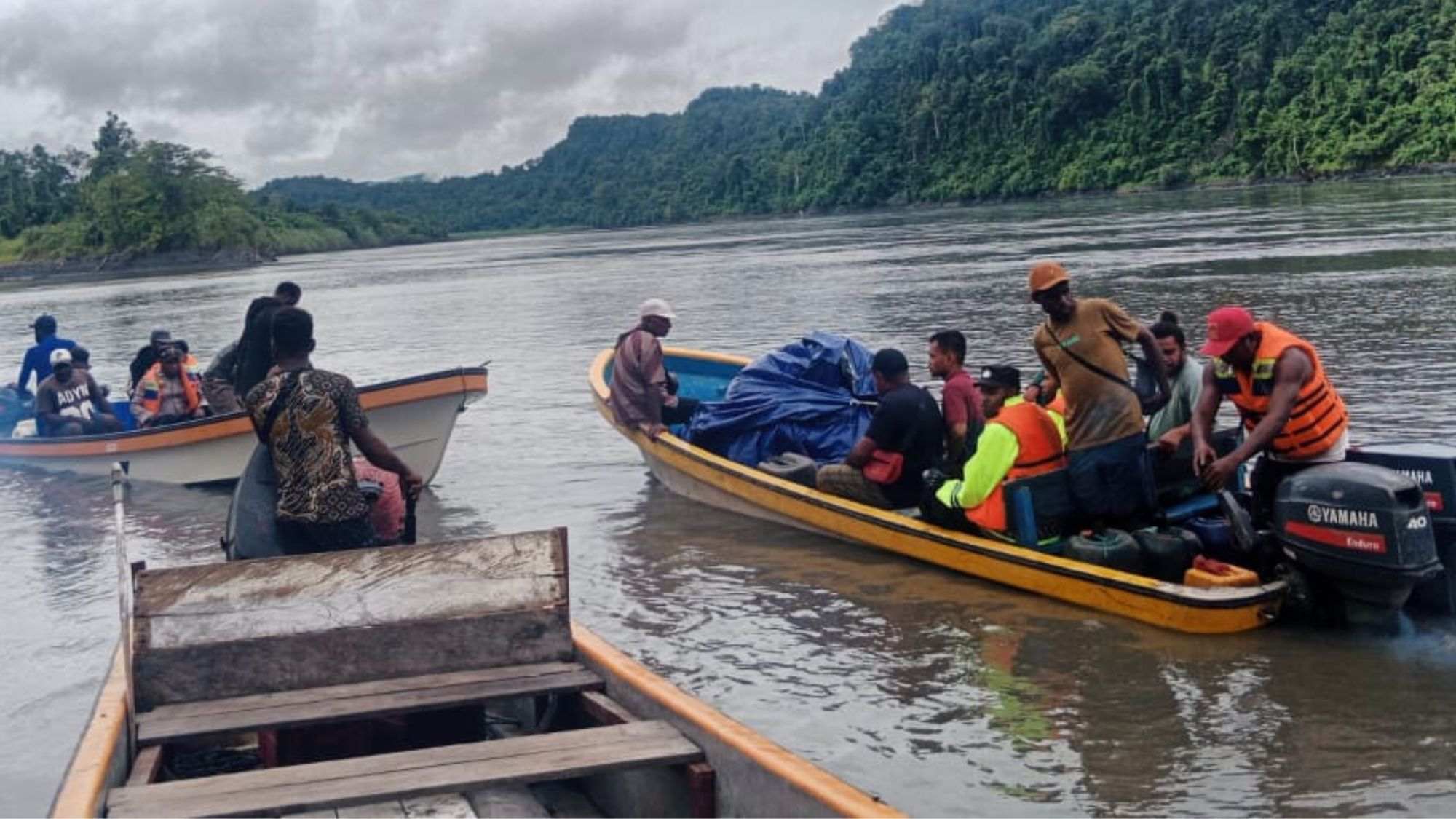 Speedboat Terbalik di Sungai Mamberamo, Dua Orang Tewas Satu Masih Dicari