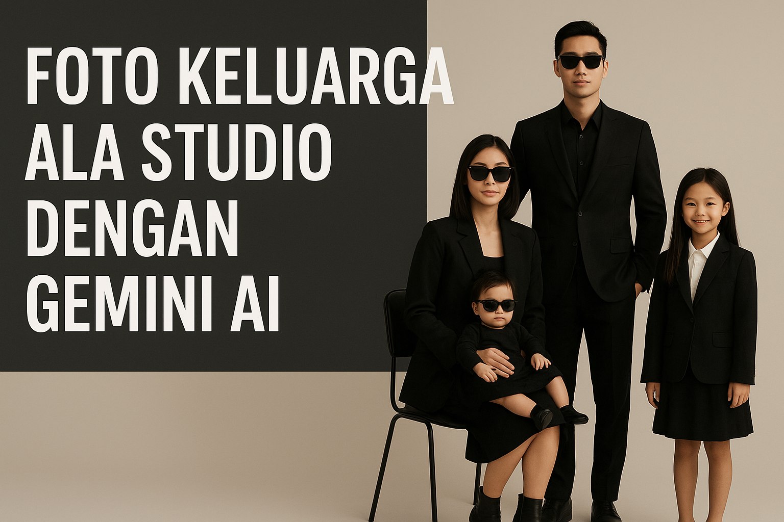 Viral! Cara Bikin Foto Keluarga Ala Studio Mewah dengan Gemini AI
