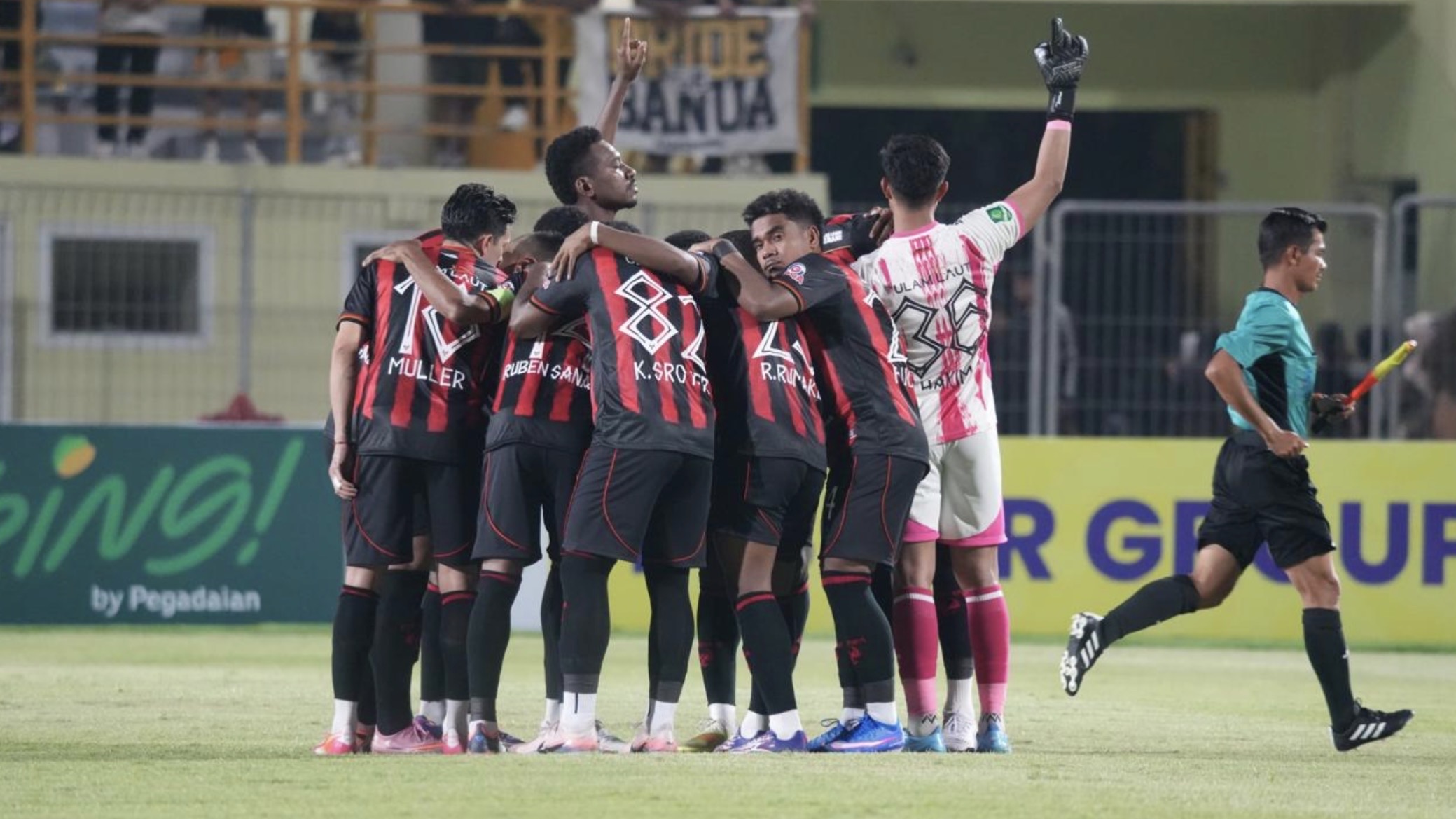 Tertinggal 0-3 Persipura Bangkit di Babak Kedua tetapi Pulang Tanpa Poin