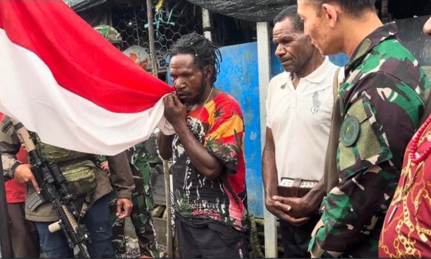 Eks OPM Minanggeng Murib Kembali ke Pangkuan NKRI, Rencana Mau Nikahi Seorang Gadis