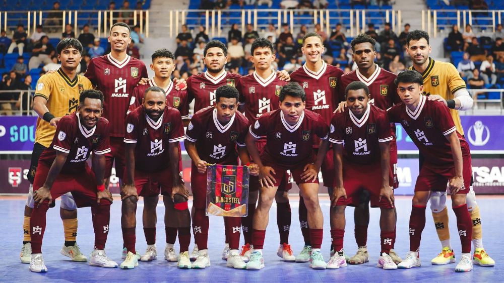 Black Steel FC Papua Raih Juara 3 Futsal Super Cup 2025 Usai Kalahkan BTS Surabaya