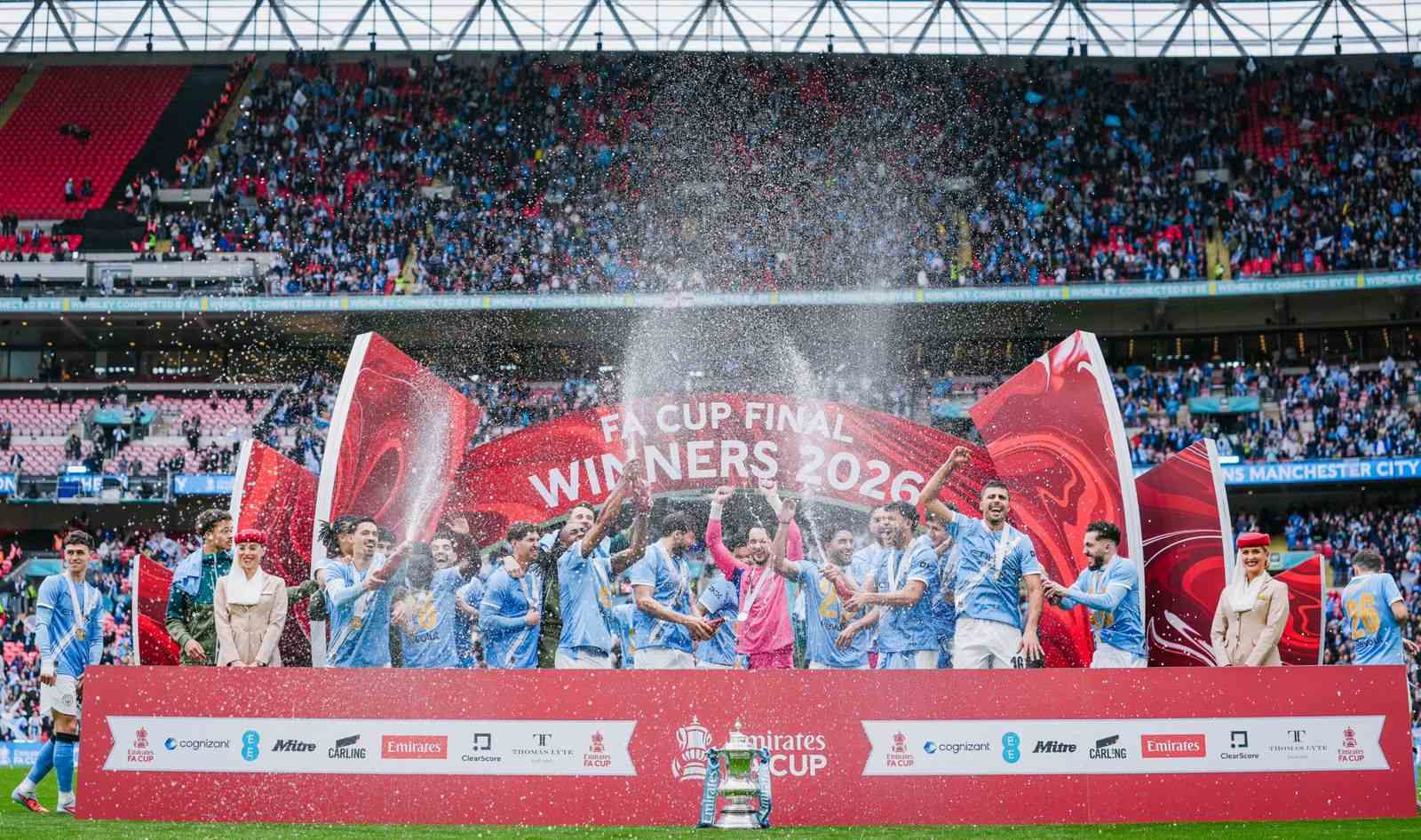 Hasil Final Piala FA: Manchester City Bungkam Chelsea Lewat Gol Semenyo