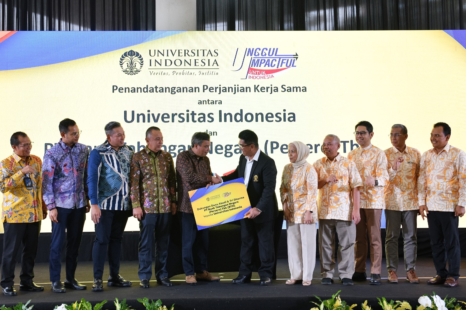 BTN Kolaborasi dengan UI untuk Pengembangan Kampus dan Pemberdayaan Akademisi