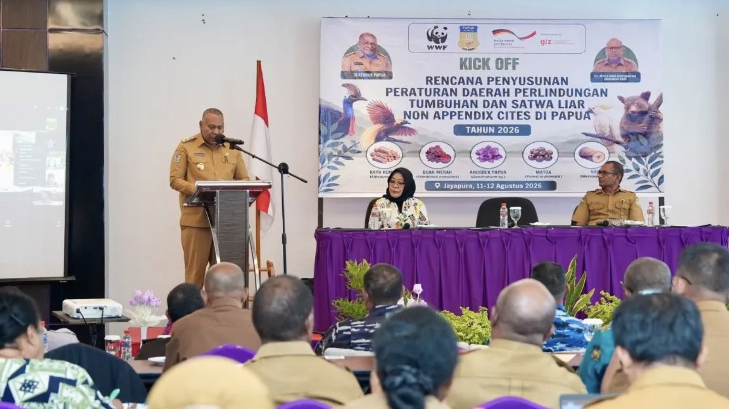 Pemprov Papua Siapkan Raperda untuk Lindungi Tumbuhan dan Satwa Liar Non-CITES