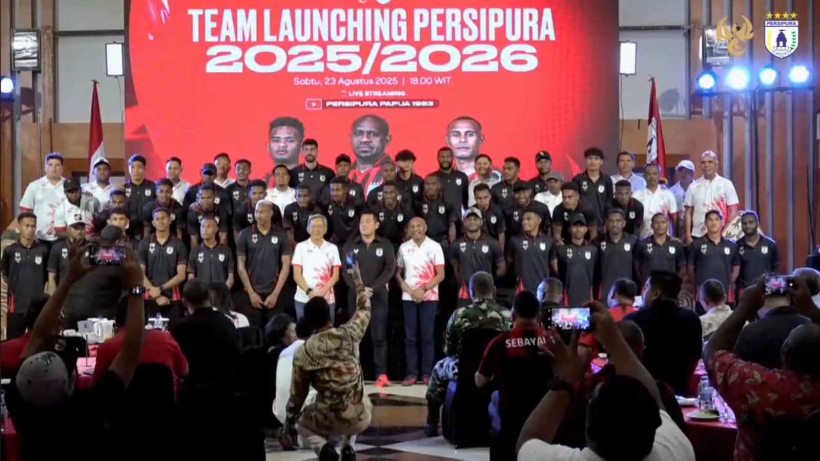 Daftar Lengkap Pemain dan Official Persipura Jayapura di Liga 2 Championship 2025/26