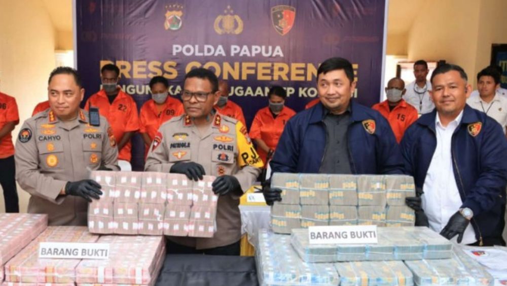 Polda Papua Bongkar Korupsi Dana Desa Lanny Jaya Rp168 Miliar, 9 Tersangka Dijerat Tipikor