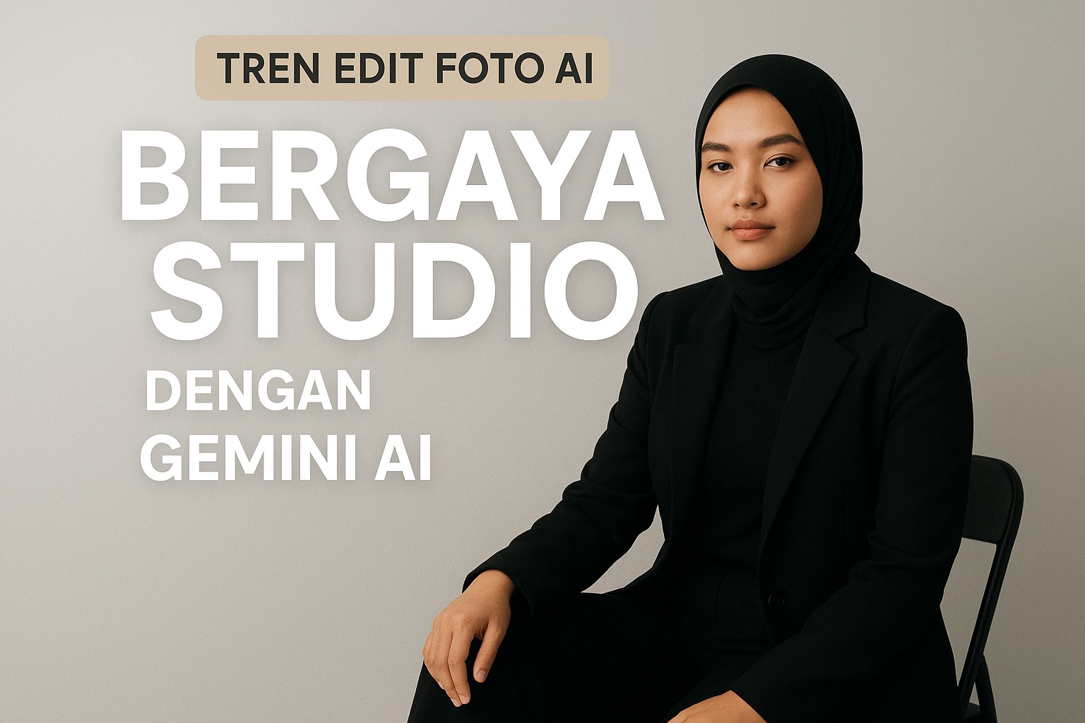 Foto Ala Studio Profesional Cukup dengan Gemini AI, Begini Caranya