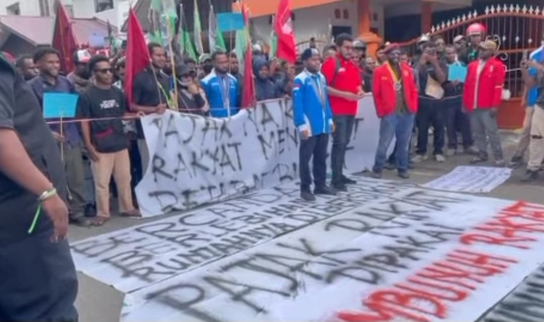 Mahasiswa Cipayung Plus Papua Gelar Aksi Damai, Suarakan Solidaritas untuk Affan Kurniawan