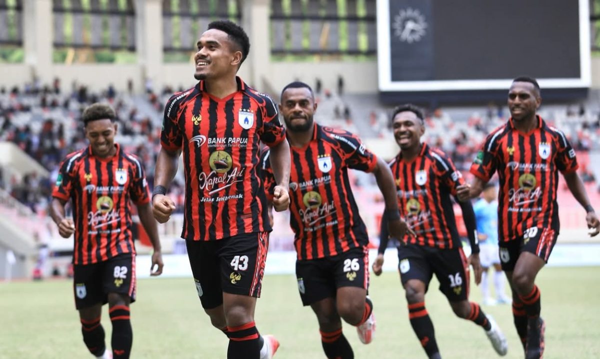 Persipura Jayapura Taklukkan Barito Putera 1-0, Gol Cepat Febrianto Bawa Mutiara Hitam Menang Tipis