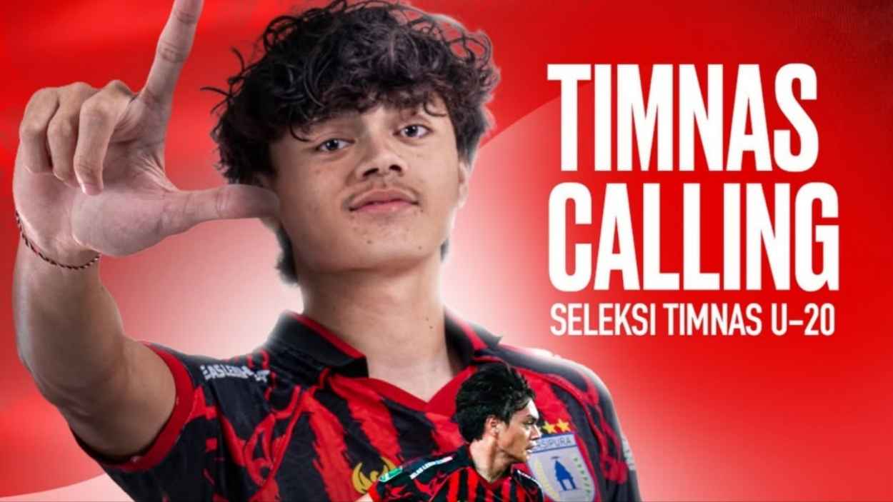 Reno Salampessy Dipanggil TC Timnas U-20, Bintang Muda Persipura Jayapura Curi Perhatian