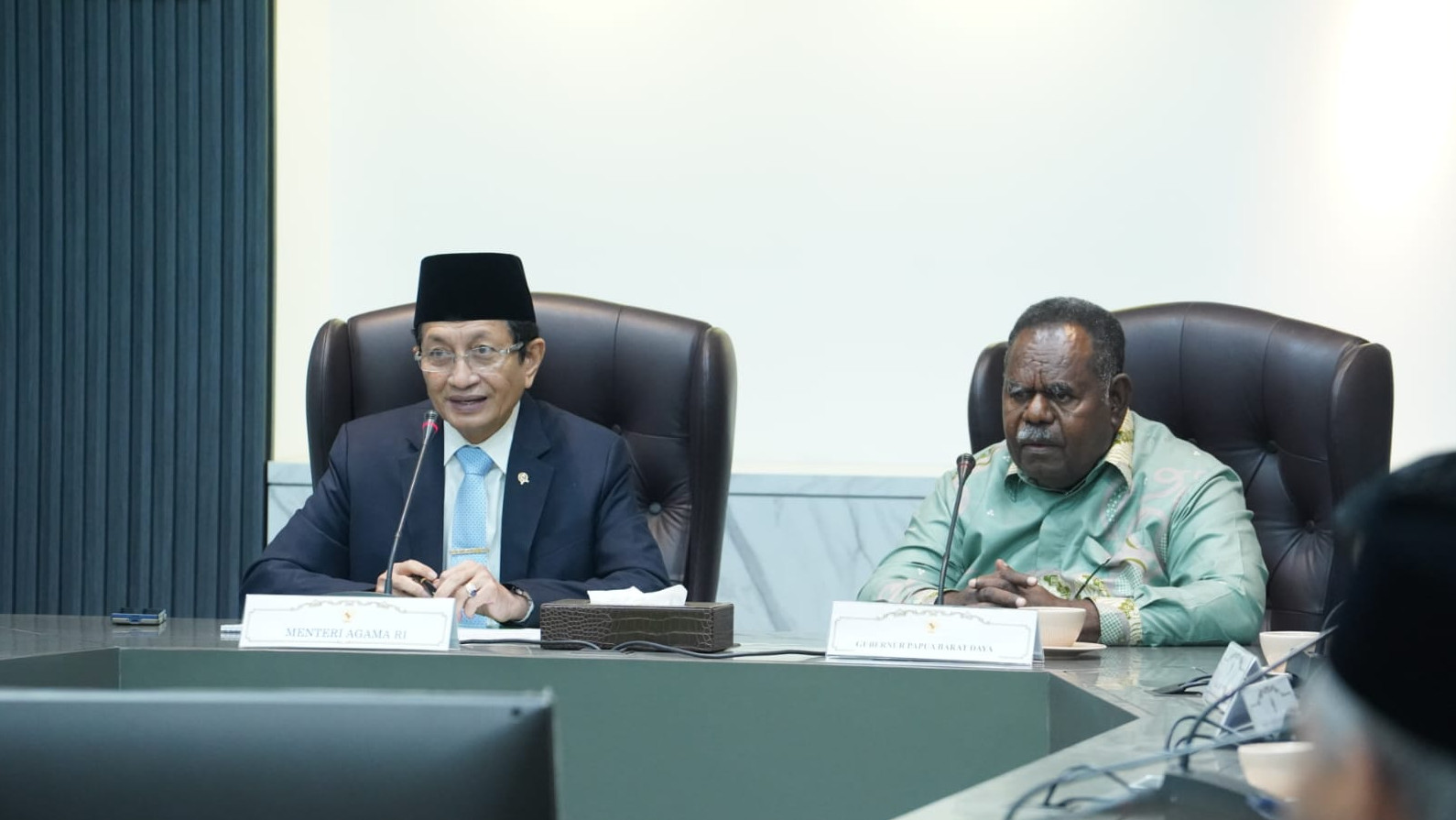 Menteri Agama Dorong Papua Maju Infrastruktur dan Kuat Spiritualitas
