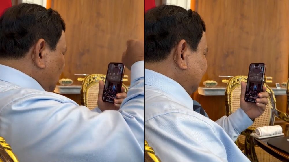 Lewat Sambungan Video Call, Prabowo Dukung Timnas: Do Your Best and Give Us Good News!