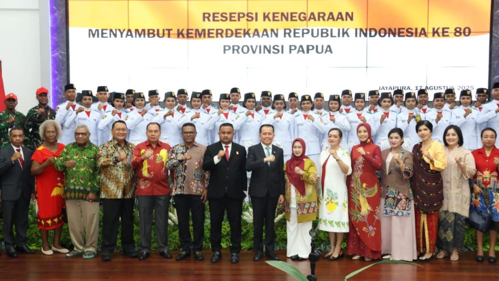 Resepsi Kenegaraan HUT RI di Jayapura Jadi Wadah Refleksi dan Syukur Masyarakat Papua
