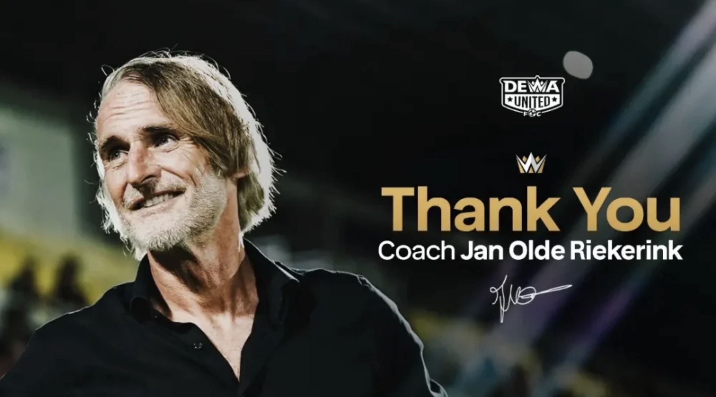 Dewa United Resmi Berpisah dengan Jan Olde Riekerink usai Empat Musim