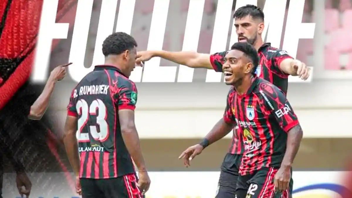 Persipura Jayapura Tekuk Deltras FC 1-0 di Stadion Lukas Enembe