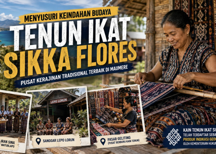 3 Pusat Kerajinan Tenun Ikat Tradisional Sikka yang Wajib Dikunjungi di Maumere