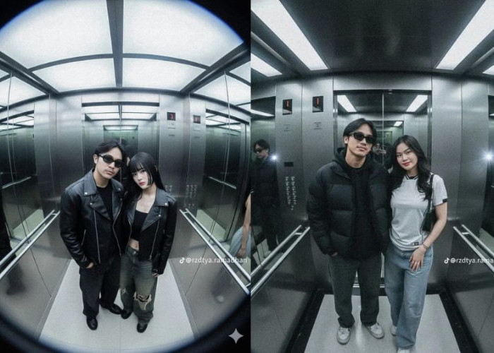 Cara Bikin Foto Pasangan Couple Estetik di Lift dengan Prompt Gemini AI