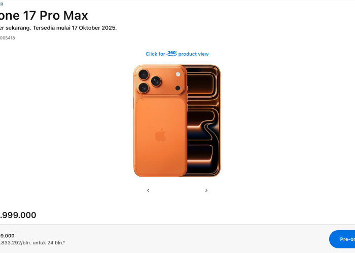 iPhone 17 Pro dan iPhone 17 Pro Max Resmi Bisa Dipesan di Indonesia, Ini Daftar Harganya di iBox