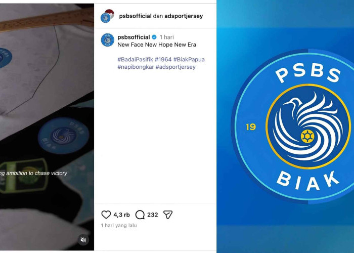 PSBS Biak Kembali Muncul di Media Sosial, Warganet Tagih Pembayaran Gaji Pemain