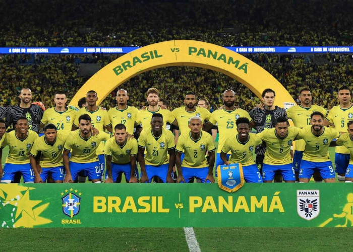 Brasil Pesta Gol Lawan Panama, Menang 6-2 Jelang Piala Dunia 2026