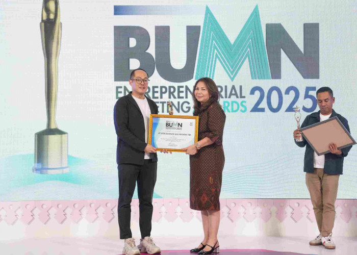 Strategi Pemasaran Tangguh di Era Digital, PGN Sabet Penghargaan BUMN Entrepreneurial Marketing Awards 2025