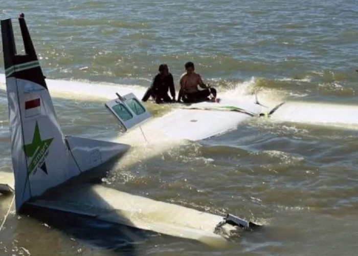 Pesawat Smart Air Jatuh di Nabire Saat Lepas Landas, 13 Orang Selamat