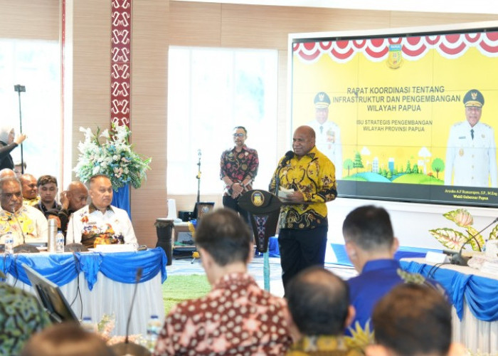Gubernur Papua Dorong Percepatan Konektivitas untuk Buka Keterisolasian Wilayah
