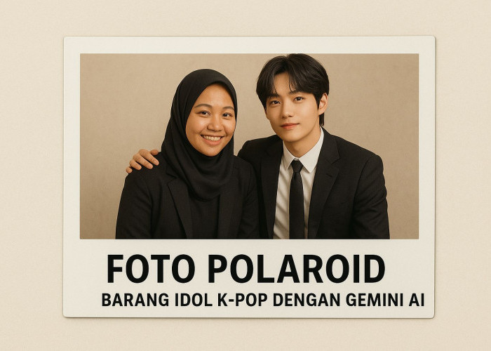 Viral! Tren Foto Polaroid Bareng Pasangan & Idol K-Pop Pakai Gemini AI