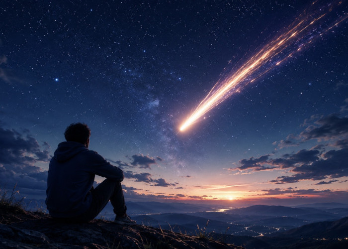 Mimpi Melihat Meteor atau Bintang Jatuh? Ini Arti dan Maknanya