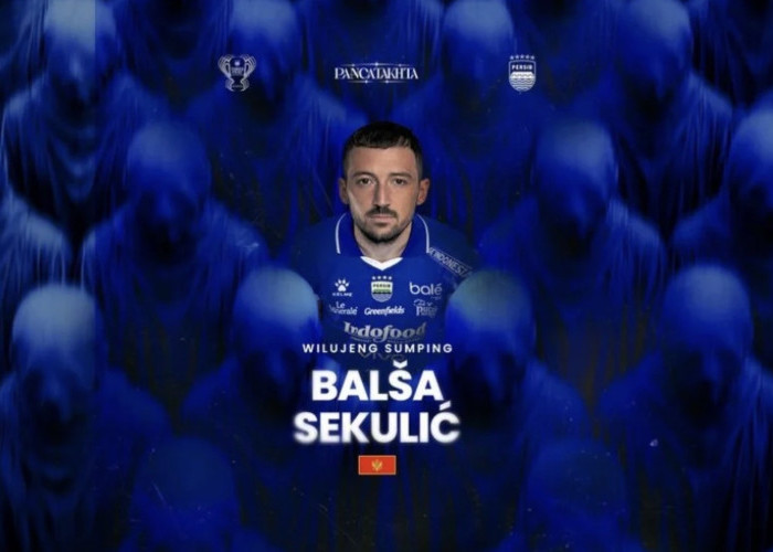 Persib Datangkan Balsa Sekulic, Striker Timnas Montenegro Pengganti Andrew Jung