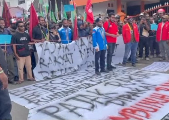 Mahasiswa Cipayung Plus Papua Gelar Aksi Damai, Suarakan Solidaritas untuk Affan Kurniawan