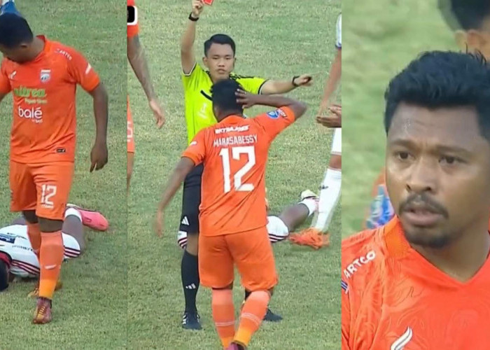 Laga Borneo FC vs Bali United Banjir Kartu Merah, Rifad Marasabessy dan Rahmat Arjuna Terlibat Baku Hantam