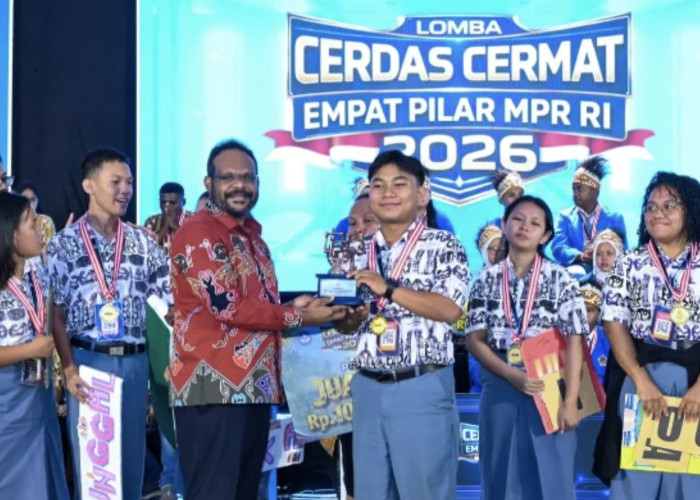 SMA YPPK Teruna Bakti Jayapura Juara LCC Empat Pilar MPR RI Papua, Melaju ke Nasional