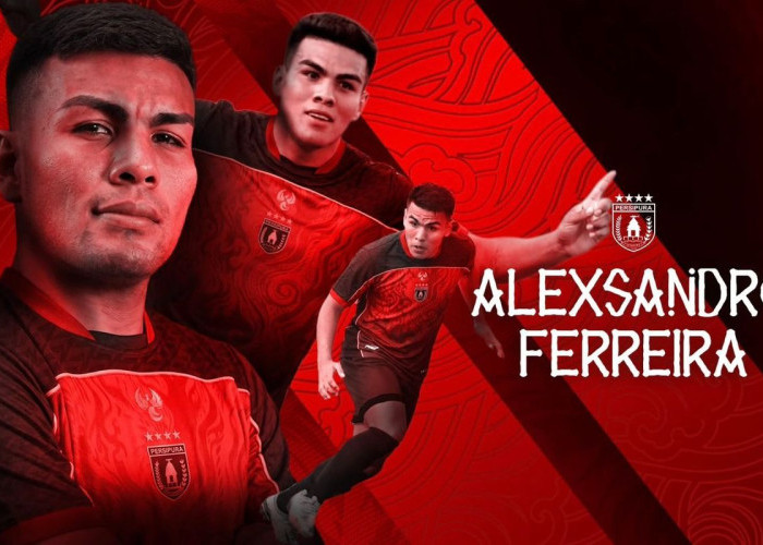 Persipura Jayapura Resmi Datangkan Striker Brasil Alexsandro Ferreira