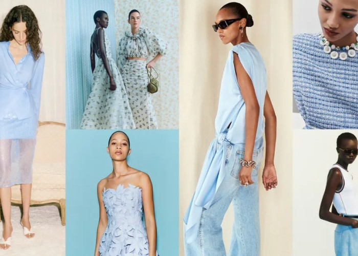 Warna Tren 2026: Cool Blue dan Wasabi Dominasi Fashion & Interior
