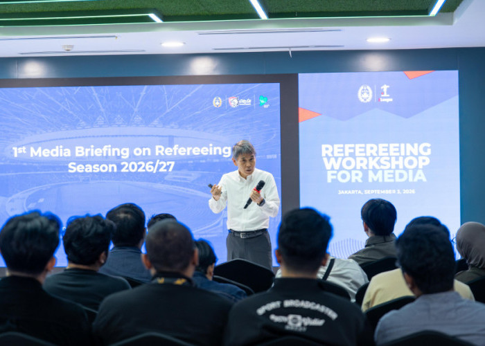 PSSI Perbarui Pemahaman Media soal Aturan Wasit Jelang Super League 2026/27