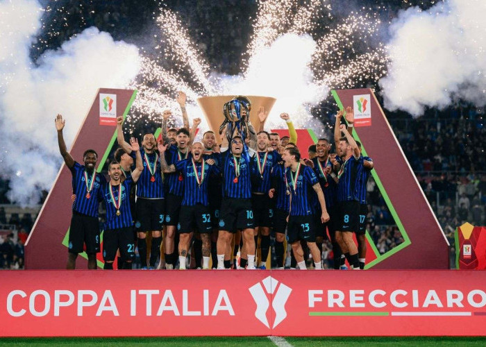 Dominasi Inter Milan Berlanjut, Nerazzurri Angkat Trofi Coppa Italia 2026