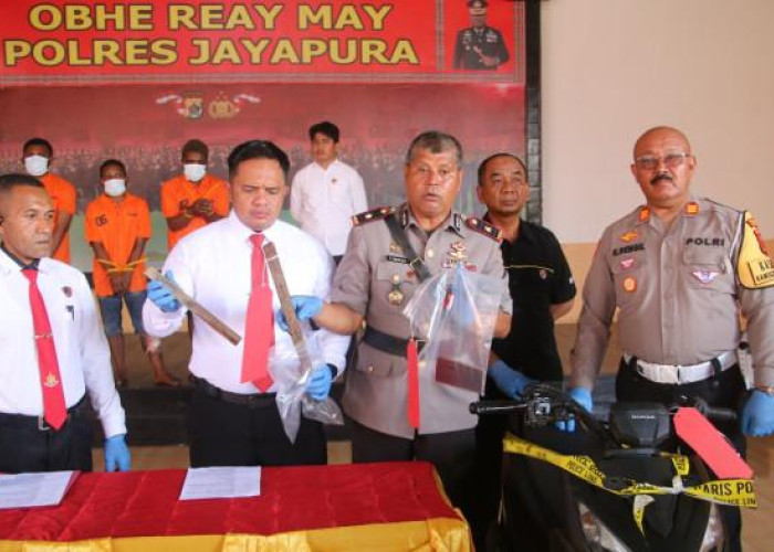 Pembunuhan Driver Ojek Online di Jayapura Terungkap, Tiga Pelaku Remaja Ditangkap Polisi