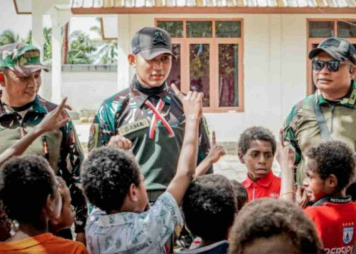 Koops TNI Papua Gelar Bakti Sosial di Panti Asuhan Santa Susana Mimika