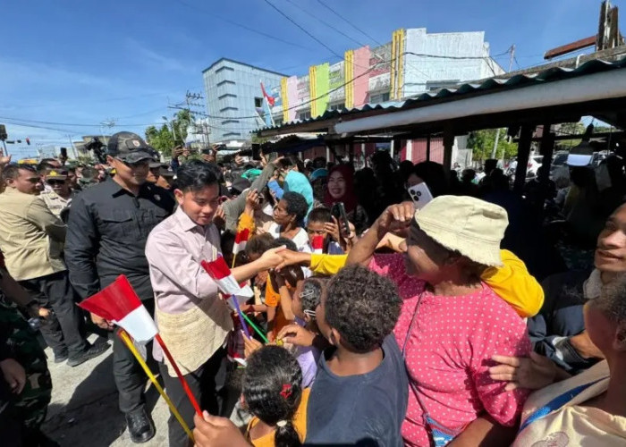 Wapres Gibran Tinjau Pasar Ikan Fandoi Biak, Dorong Penguatan Ekonomi Nelayan
