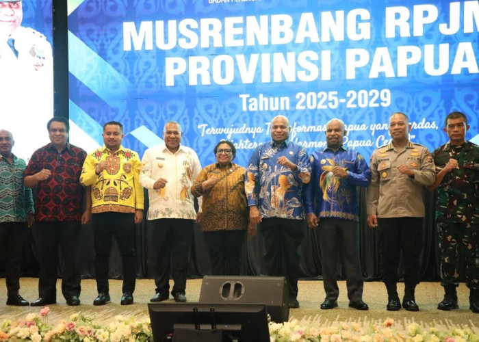 Gubernur Papua Matius Fakhiri Buka Musrenbang RPJMD 2025–2029, Bahas Arah Pembangunan Lima Tahun