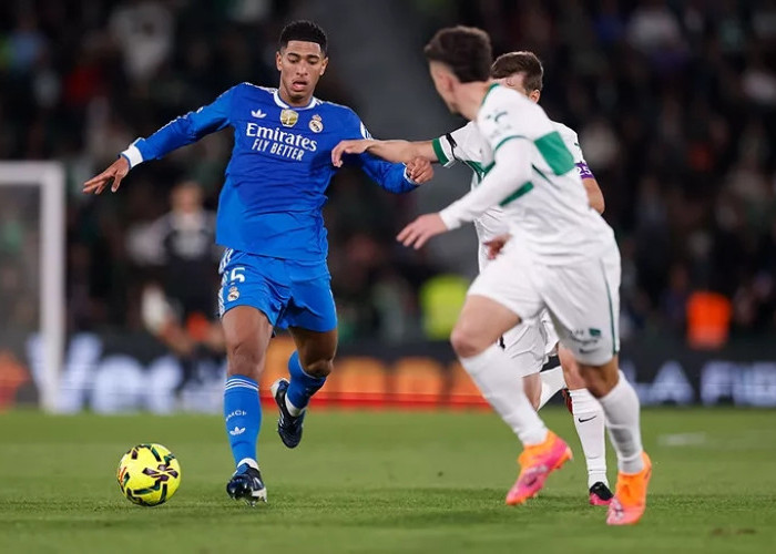 Real Madrid Ditahan Imbang Elche 2-2, Mbappe dan Bellingham Tak Cukup Selamatkan Los Blancos